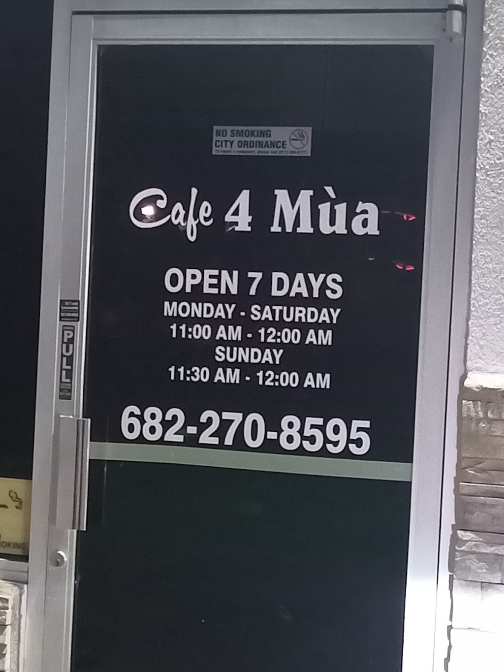 Cafe 4 Mùa | Arlington, TX 76010, USA | Phone: (316) 765-1415