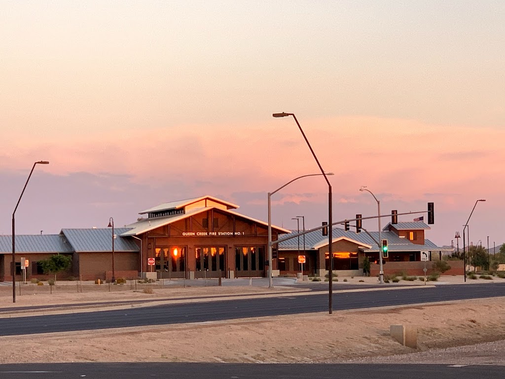 Queen Creek Fire Department Station #1 | 20678 Civic Pkwy, Queen Creek, AZ 85142, USA | Phone: (480) 644-2400