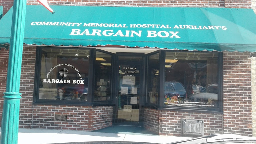 Bargain Box | 134 E High St, Hicksville, OH 43526, USA | Phone: (419) 542-7912