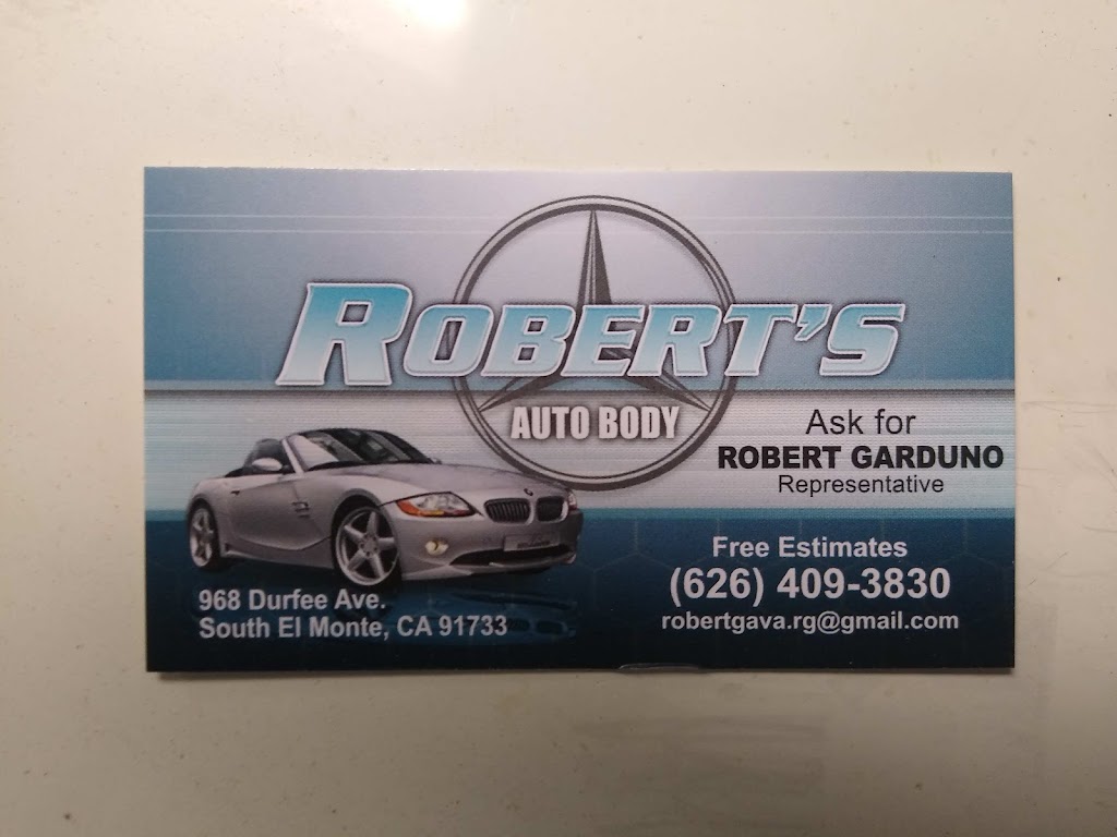 ROBERTS AUTO BODY | 968 Durfee Ave, South El Monte, CA 91733 | Phone: (626) 409-3830