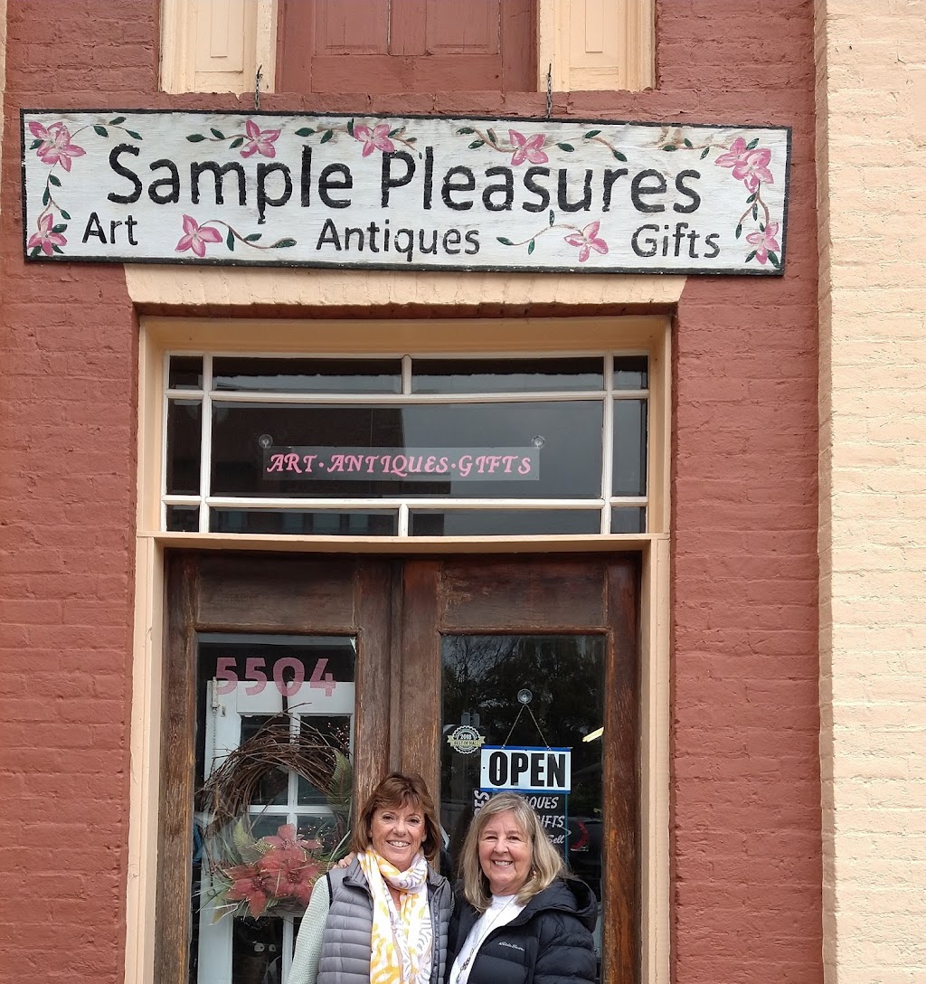 Sample Pleasures Art, Antiques and Gifts | 5504 Main St, Flowery Branch, GA 30542, USA | Phone: (770) 967-5585