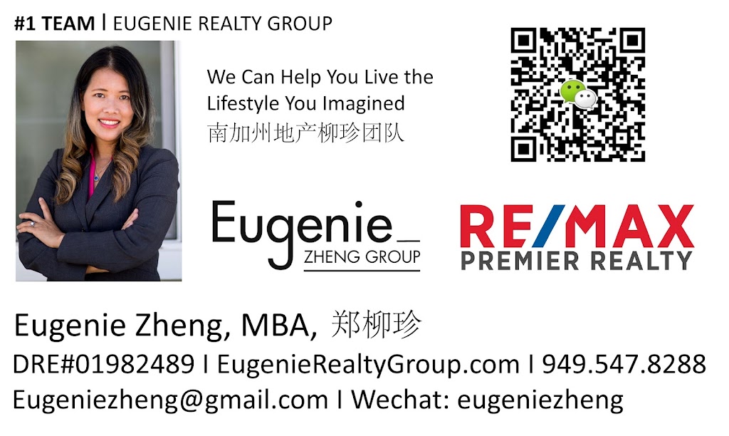 Eugenie Zheng | 5299 Alton Pkwy, Irvine, CA 92604, USA | Phone: (949) 547-8288