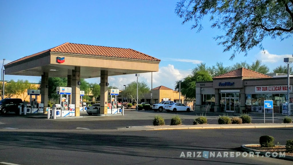 Kai Toors Chevron &Car Wash | 14445 W Grand Ave, Surprise, AZ 85374, USA | Phone: (623) 214-3255