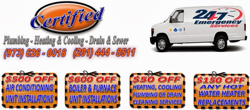 Certified Sewer & Drain | 138 E 4th St, Clifton, NJ 07011, USA | Phone: (201) 444-8511