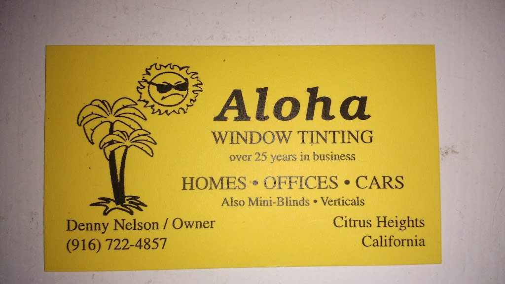 Aloha Window Tinting | 8104 Phoebe Way, Citrus Heights, CA 95610, USA | Phone: (916) 722-4857