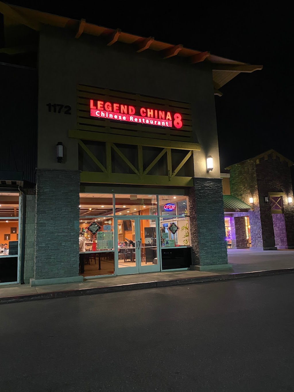 Legend 8 China | 1172 Calimesa Blvd, Calimesa, CA 92320, USA | Phone: (909) 918-0057