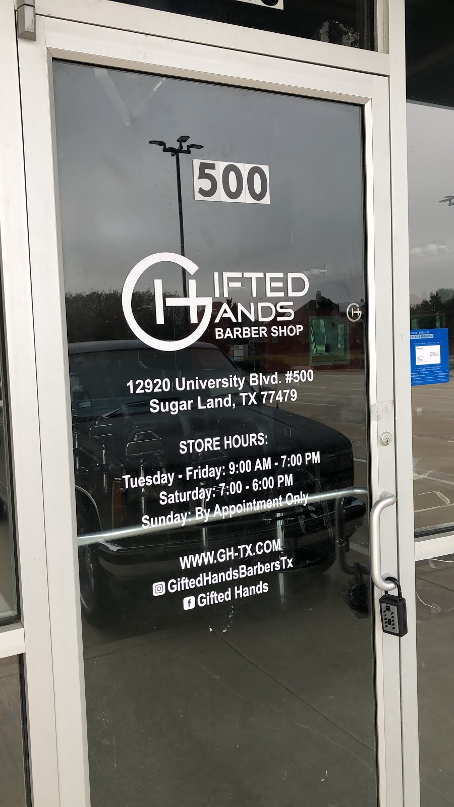 Giftedhands Barbershop | 12920 University Blvd Suite 500, Sugar Land, TX 77479 | Phone: (832) 886-4020