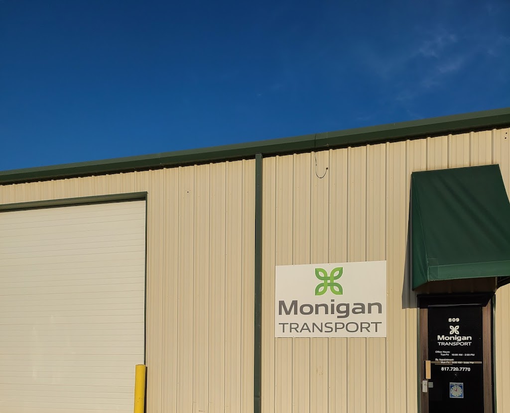 Monigan Transport | 1150 Blue Mound Rd W SUITE 809, Haslet, TX 76052, USA | Phone: (817) 720-7770