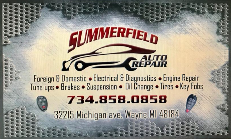 SummerField Auto | 32215 Michigan Ave, Wayne, MI 48184, USA | Phone: (734) 858-0858