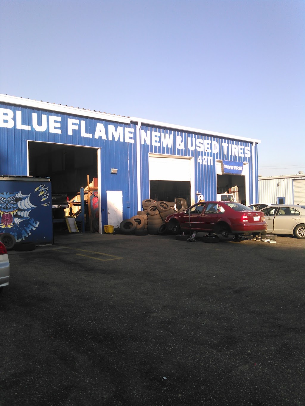 Blue Flame Muffler & Tire | 4211 Capital Blvd, Raleigh, NC 27604, USA | Phone: (919) 431-1666