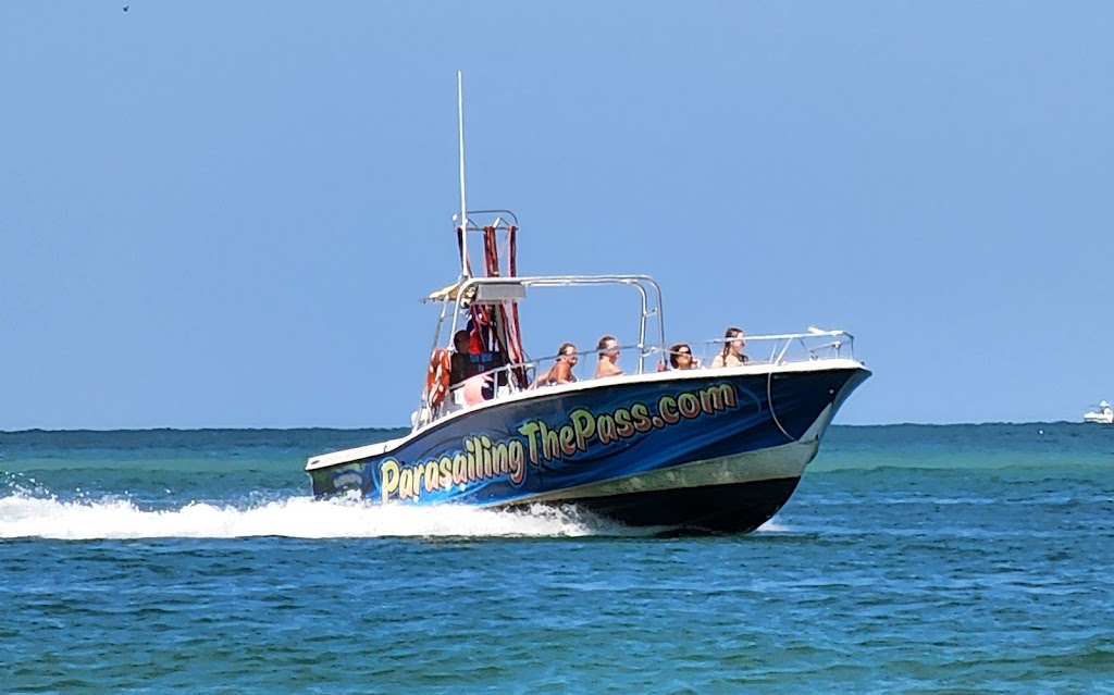 Parasailing The Pass | 12754 Kingfish Dr, Treasure Island, FL 33706, USA | Phone: (727) 367-3597