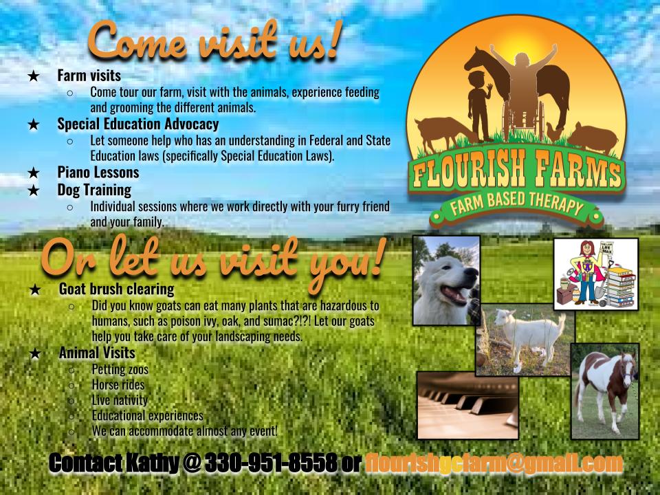 Flourish Green Care Farm, LLC | 49524 Moore Ave, East Liverpool, OH 43920, USA | Phone: (330) 951-8558