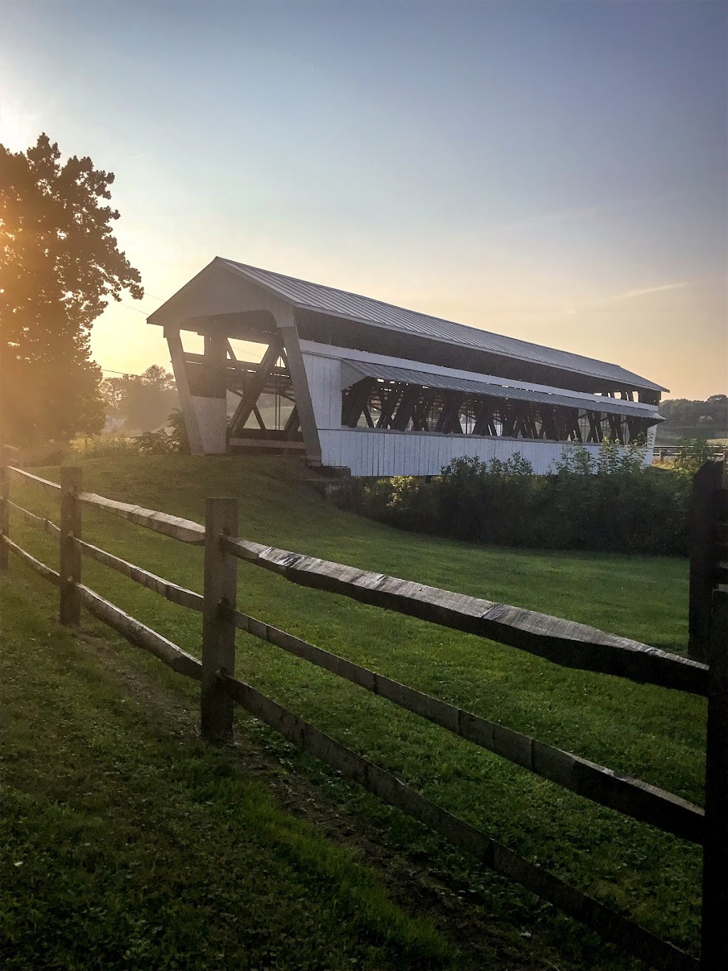 Mink Hollow Covered Bridge | 2340 Meister Rd SW, Lancaster, OH 43130, USA | Phone: (740) 681-7249