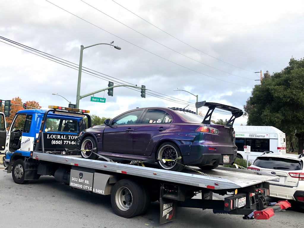 Loural Towing | 2432 Bay Rd, Redwood City, CA 94063 | Phone: (650) 771-6443