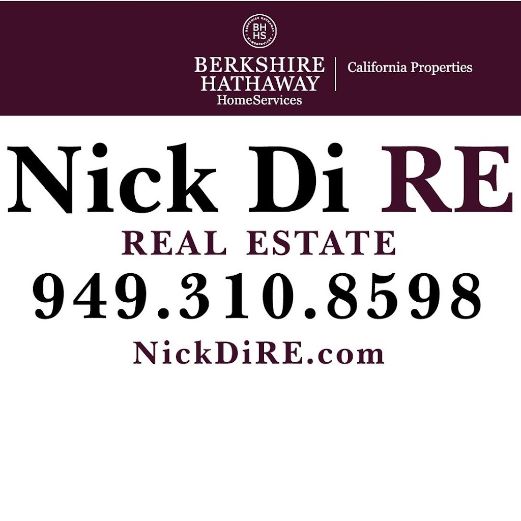 Nick Di Re, South Orange County Real Estate Specialist | 102,201, 2 Ritz Carlton Dr UNIT 202, Dana Point, CA 92629, USA | Phone: (949) 310-8598