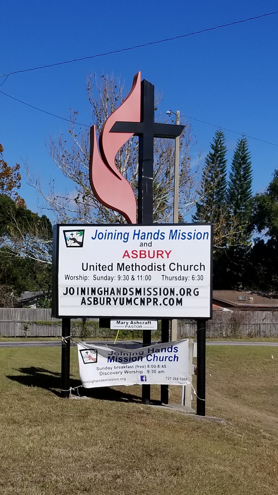 Joining Hands Mission UMC | 4204 Thys Rd, New Port Richey, FL 34653, USA | Phone: (727) 264-1288