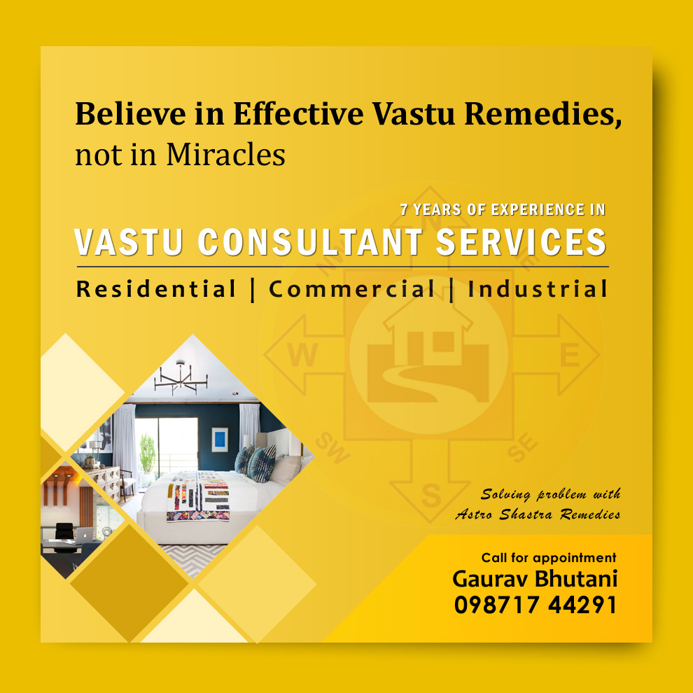 Vastu Consultant in Delhi | 90, Vasundhra Apartment, Rajapur, Pocket 44, Sector 9, Rohini, Delhi, 110085, India | Phone: 097119 57313
