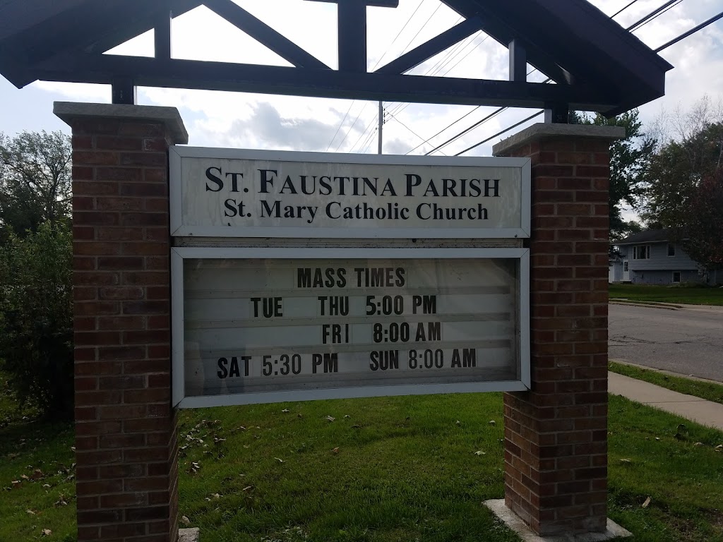 St. Mary Catholic Church (St. Faustina Parish) | 318 S Main St, Pardeeville, WI 53954, USA | Phone: (608) 429-3030