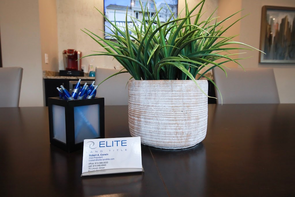 Elite Land Title LLC. | 75 Lincoln St, Powell, OH 43065, USA | Phone: (614) 568-0033