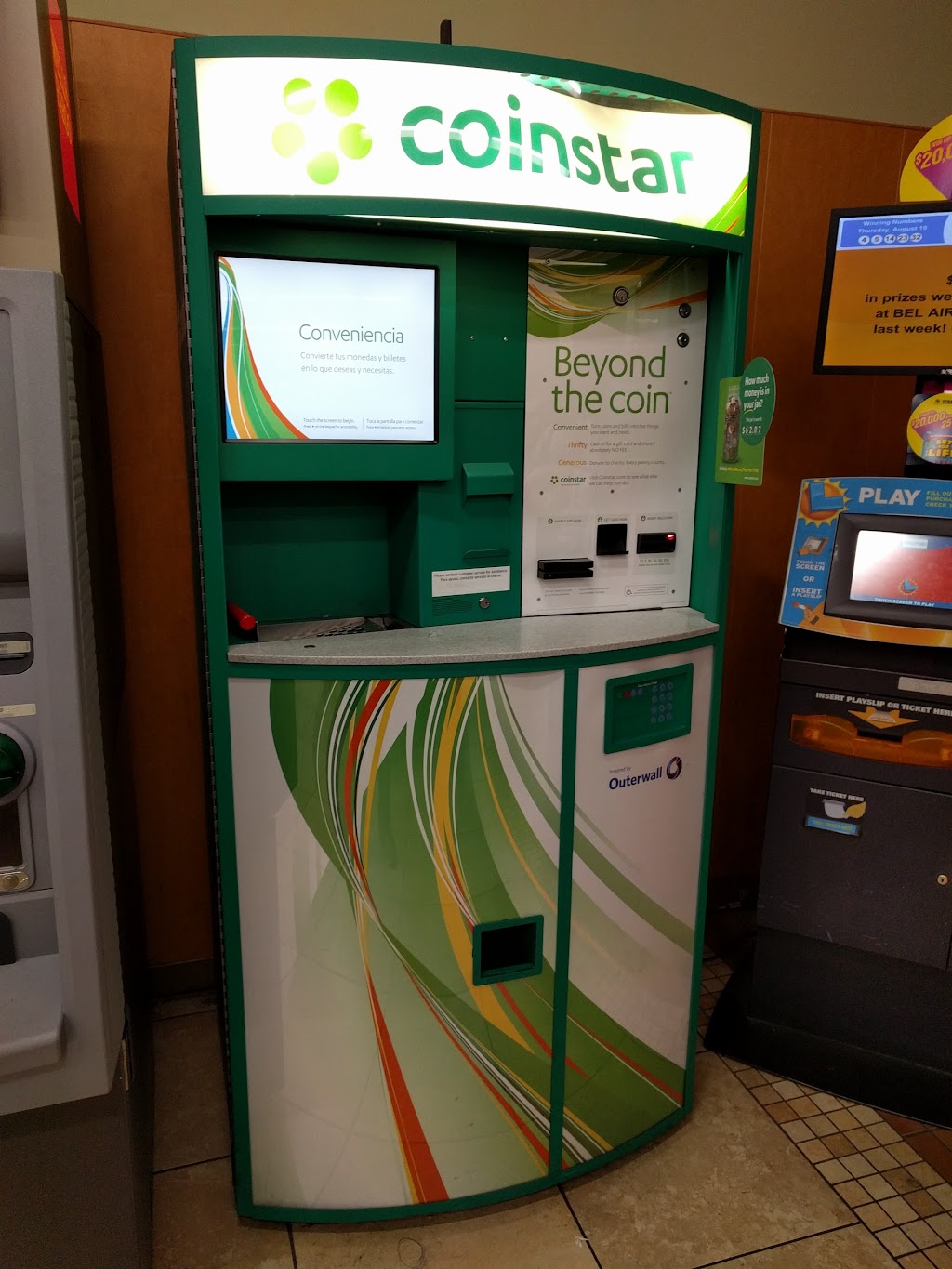 Coinstar Kiosk | Bitcoin ATM | Bel Air, 7465 Rush River Dr, Sacramento, CA 95831, USA | Phone: (800) 928-2274