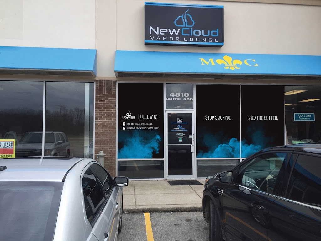 New Cloud Vapor Vape Shop | 4510 Charlestown Rd #500, New Albany, IN 47150, USA | Phone: (812) 944-8831