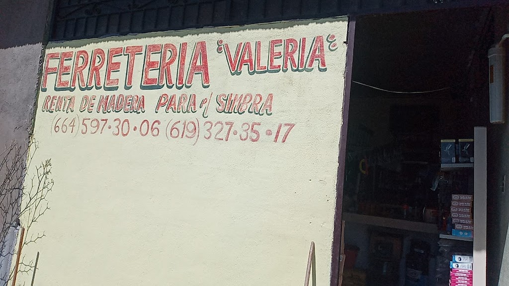 Ferretería Valeria | Altiplano, 22204 Tijuana, B.C., Mexico | Phone: 664 869 3645