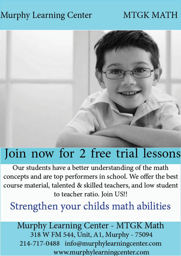 Murphy Learning Center | 318 FM 544 Suite A1, Murphy, TX 75094, USA | Phone: (214) 717-0488