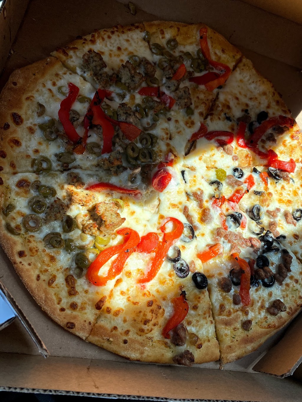 Dominos Pizza | 1121 Falls River Ave Ste 104, Raleigh, NC 27614, USA | Phone: (919) 870-1155