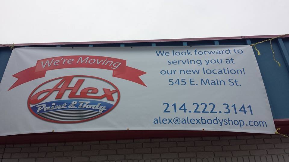 Alex Paint & Body Shop | 545 E Main St, Lewisville, TX 75057, USA | Phone: (214) 222-3141