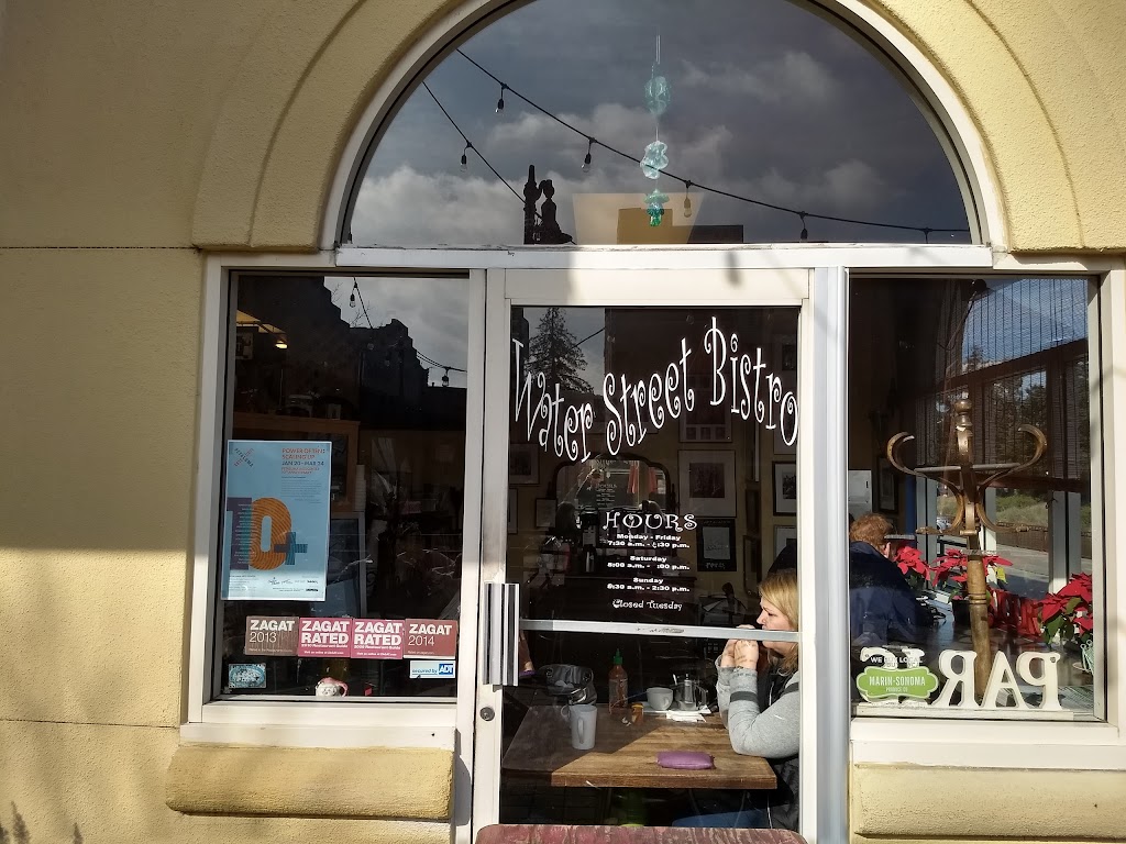 Water Street Bistro | 100 Petaluma Blvd N, Petaluma, CA 94952, USA | Phone: (707) 763-9563