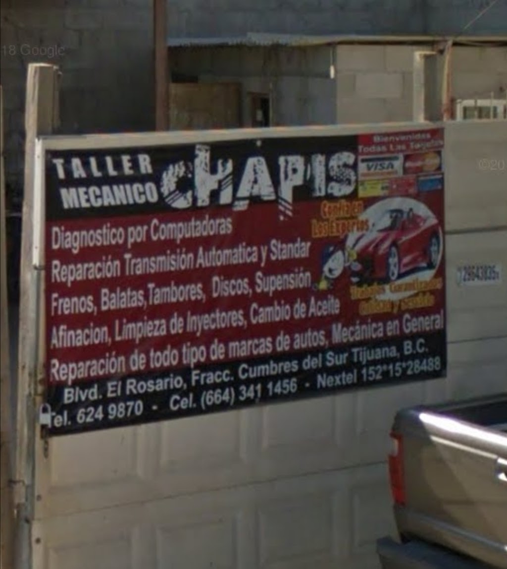 Taller mecánico el CHAPIS | Blvd. el Rosario Fracc, cumbres Del sur, B.C., Mexico | Phone: 664 341 1456