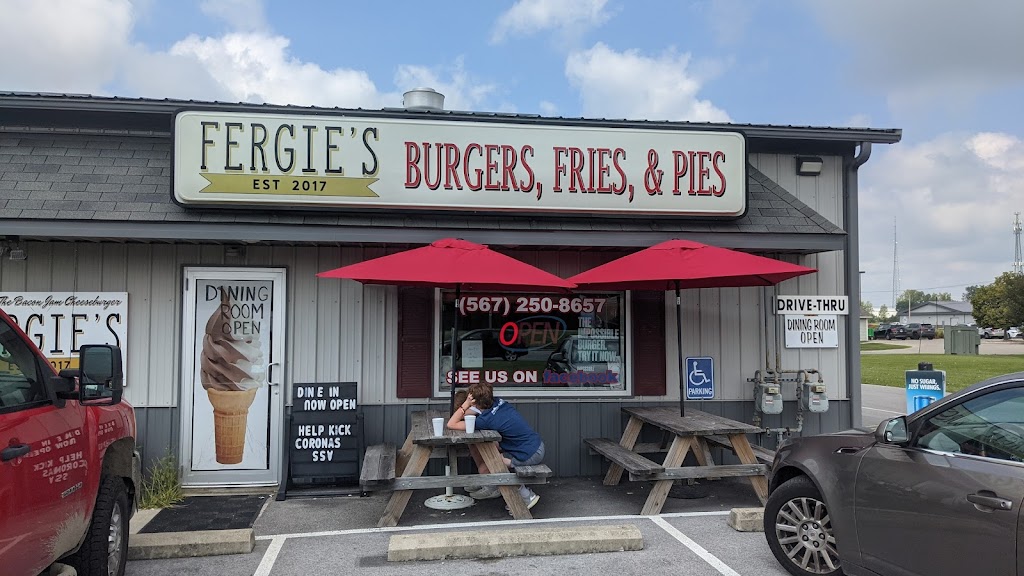 Fergies Burgers, Fries & Pies | 1700 Romick Pkwy, Findlay, OH 45840, USA | Phone: (567) 250-8657