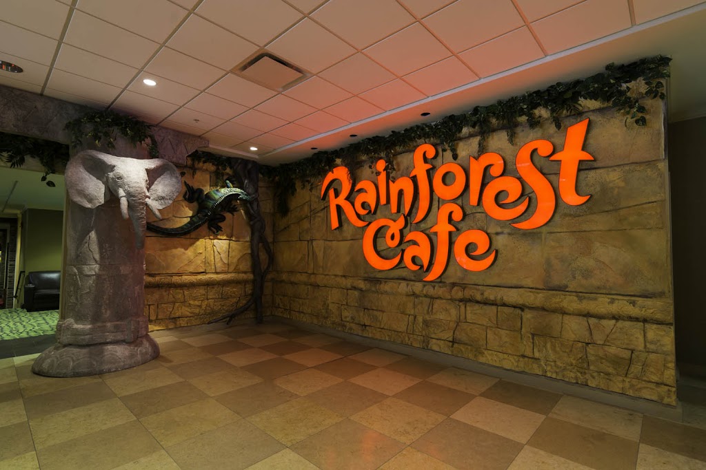 Rainforest Cafe Niagara Falls USA | 300 3rd St, Niagara Falls, NY 14303, USA | Phone: (716) 278-2626