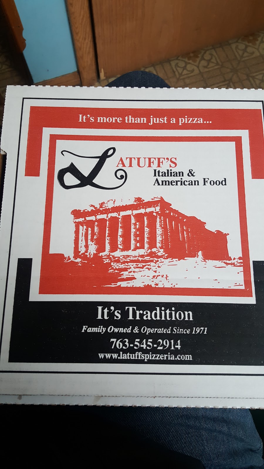 Latuffs Pizzeria | 10820 Hwy 55, Plymouth, MN 55441, USA | Phone: (763) 545-2914