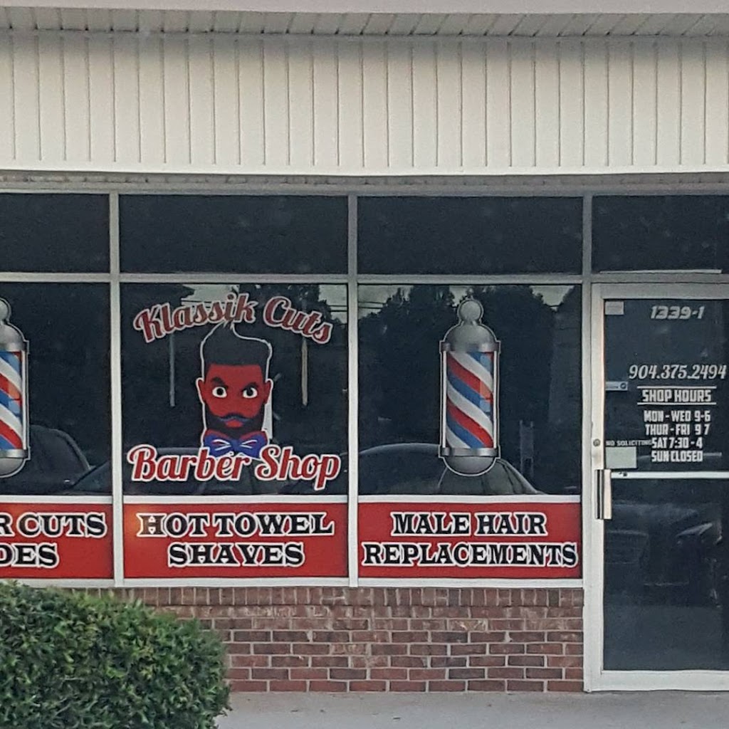 Klassik Cuts Barbershop | 1339 Blanding Blvd #1, Orange Park, FL 32065, USA | Phone: (904) 375-2494