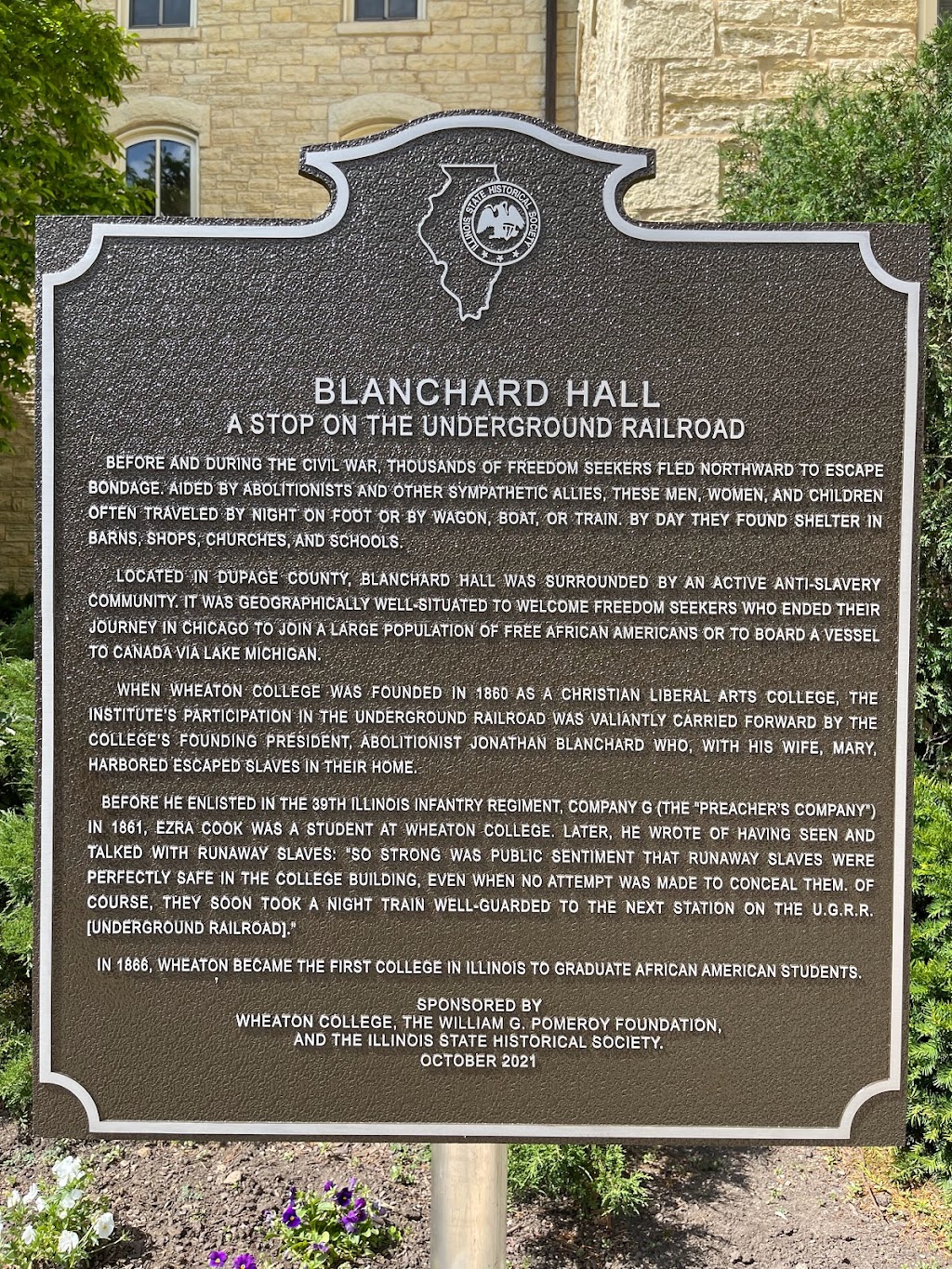 Blanchard Hall | 501 College Ave, Wheaton, IL 60187, USA | Phone: (630) 752-5000