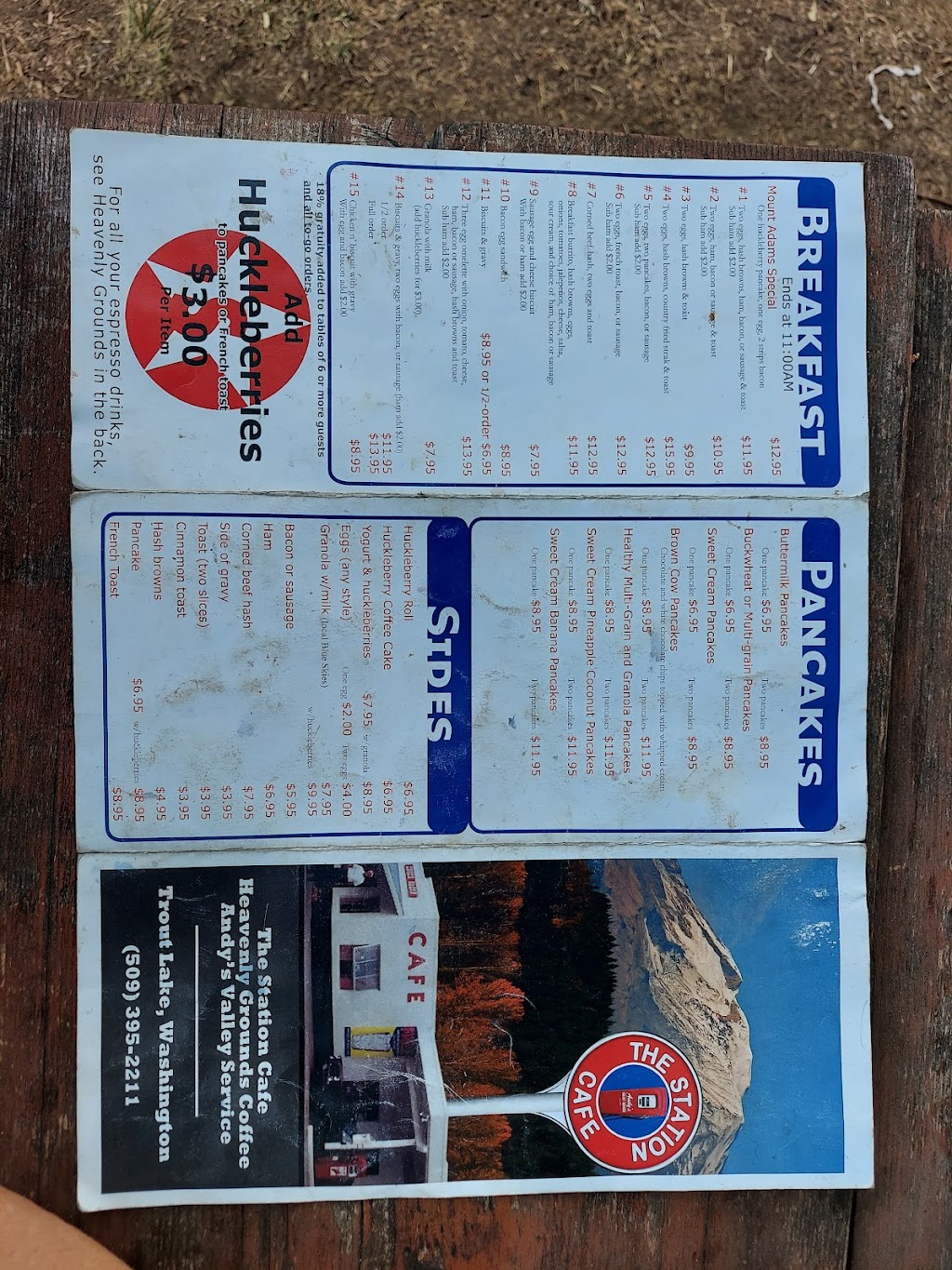 The Station Cafe | 2374 WA-141, Trout Lake, WA 98650, USA | Phone: (509) 395-2211