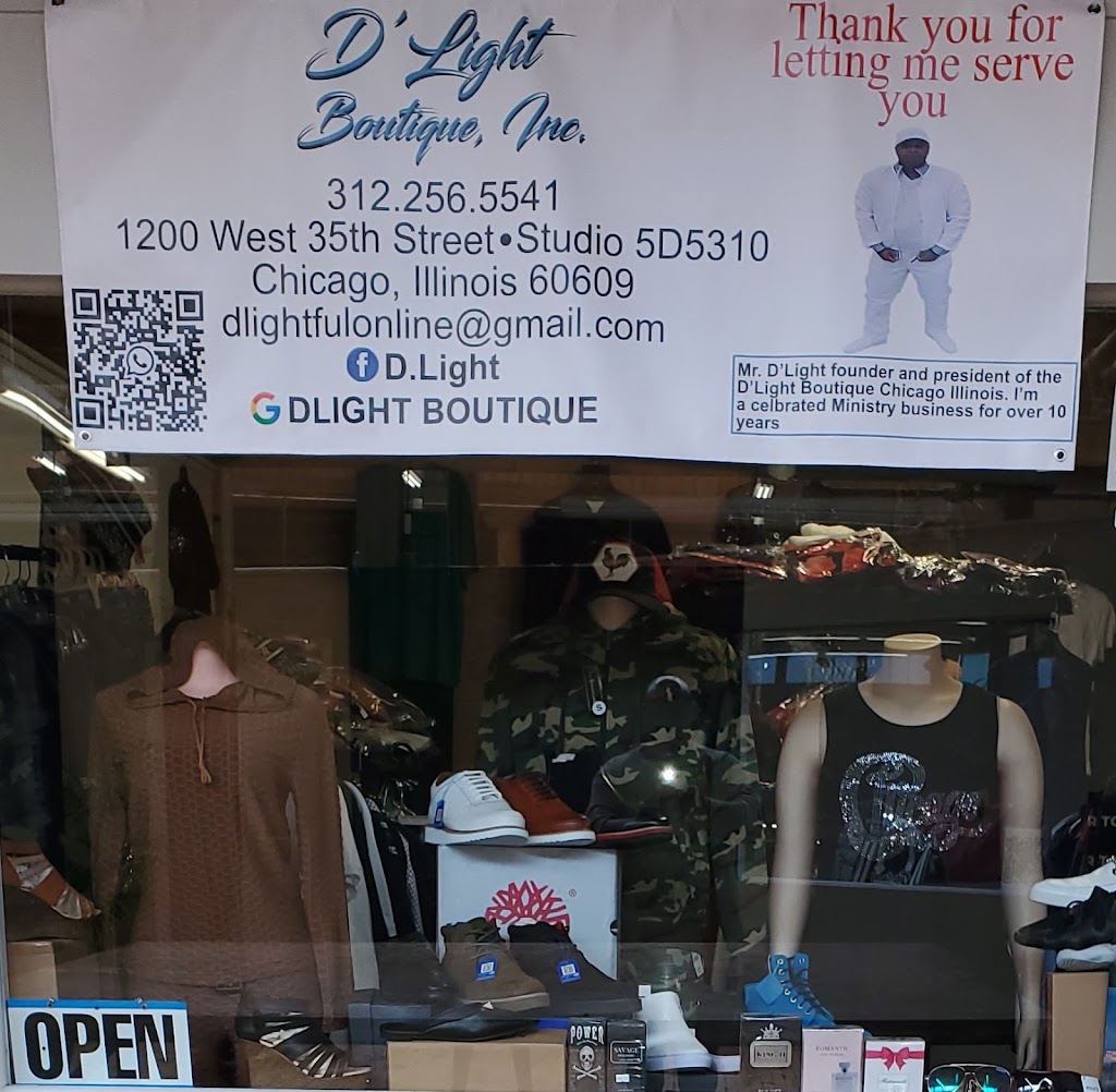 DLIGHT BOUTIQUE INC. | 2335 Glenwood Lansing Rd, Lynwood, IL 60411, USA | Phone: (312) 256-5541