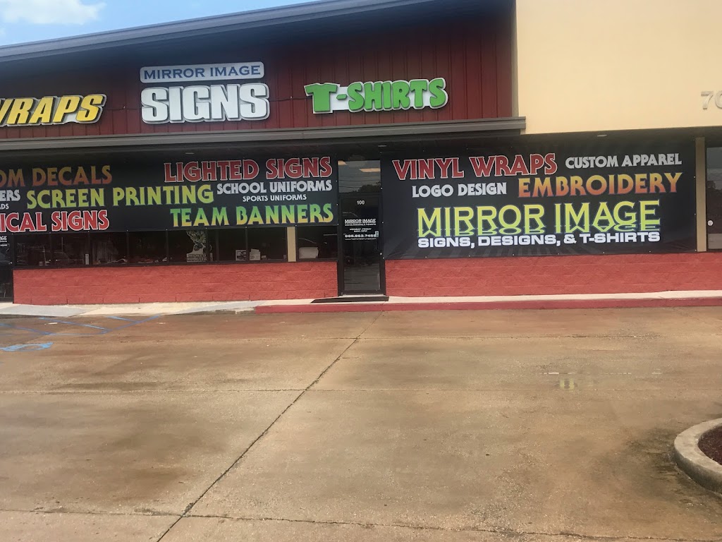 Mirror Image Signs, Wraps, & T-Shirts | 708 I-10 Service Rd, Slidell, LA 70461, USA | Phone: (985) 863-7455