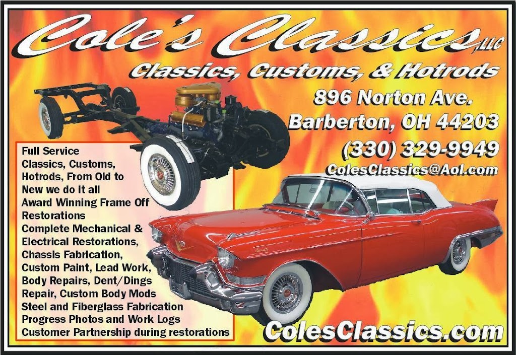 Coles Classics, LLC | 896 Norton Ave, Barberton, OH 44203, USA | Phone: (330) 329-9949