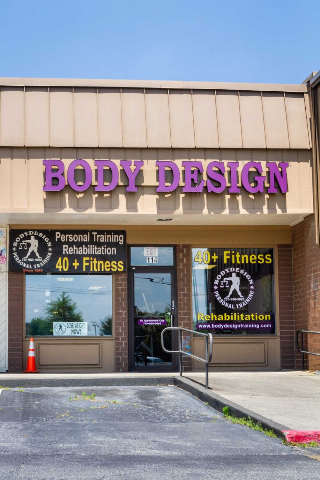 Body Design Personal Training | 2745 Sandy Plains Rd #114, Marietta, GA 30066, USA | Phone: (770) 637-9367