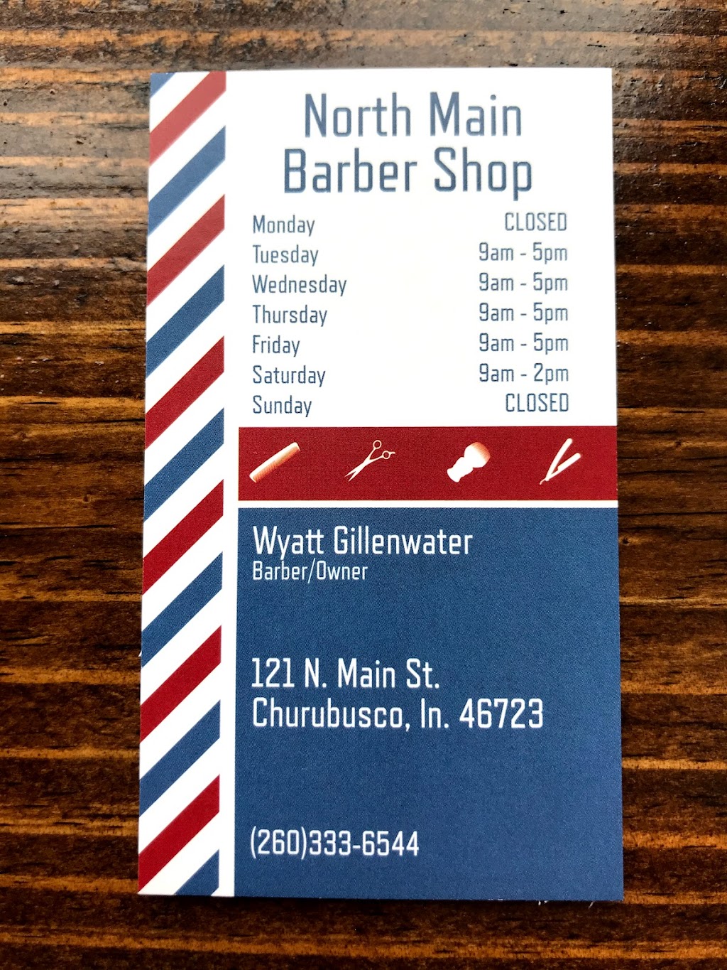 North Main Barbershop | 121 N Main St, Churubusco, IN 46723, USA | Phone: (260) 333-6544