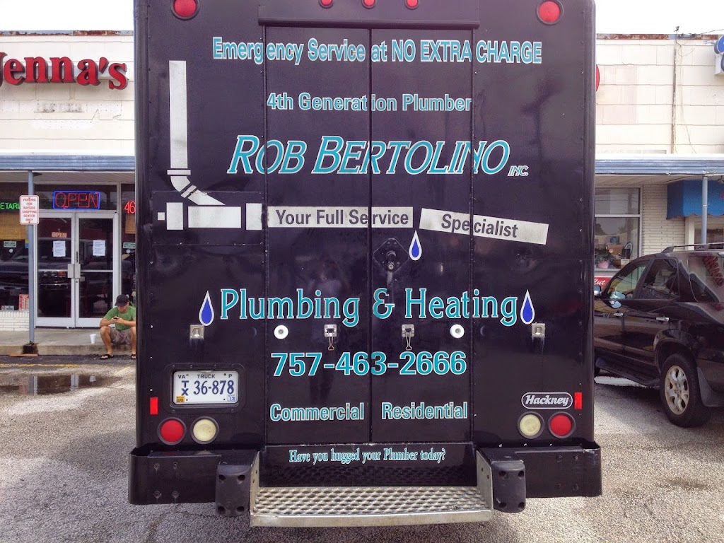 Rob Bertolino Plumbing & Heating | 789 Seahawk Cir Unit 101, Virginia Beach, VA 23452, USA | Phone: (757) 463-2666