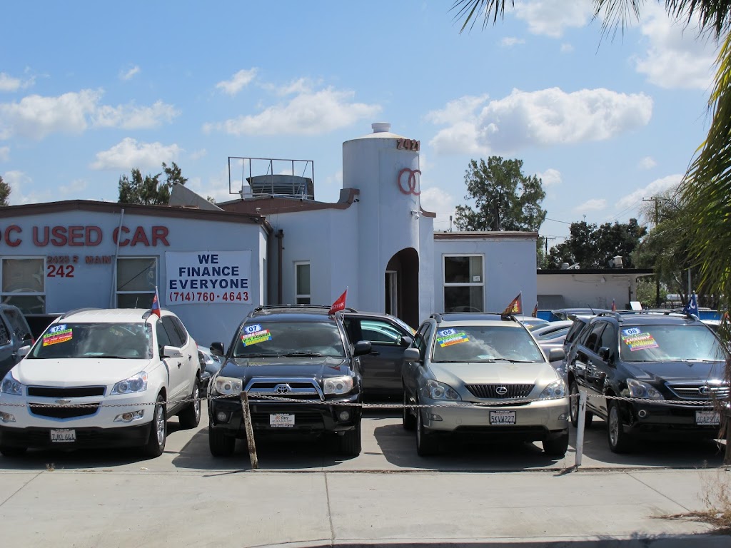 OC Carz | 2423 S Main St, Santa Ana, CA 92707, USA | Phone: (714) 760-4643