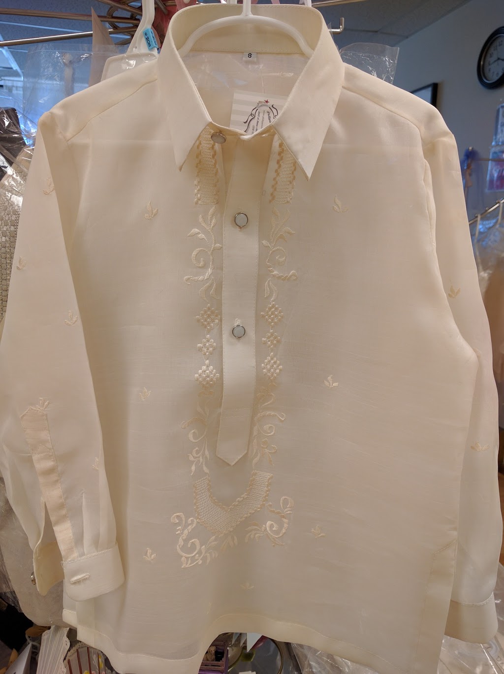 Philippines Finest Barong Embroidery | 8745 W Higgins Rd Suite 110, Chicago, IL 60631, USA | Phone: (773) 777-9500
