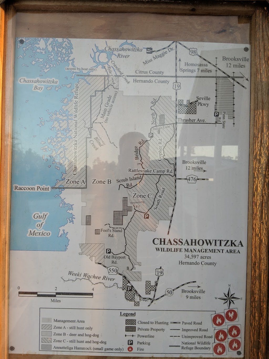 Chassahowitzka WMA parking | Brooksville, FL 34614, USA | Phone: (386) 758-0525