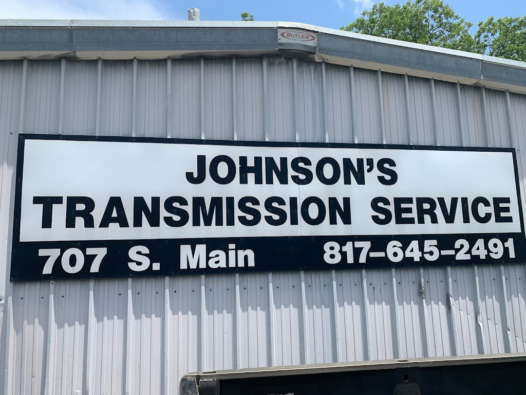 Johnsons Transmission Service | 707 S Main St, Cleburne, TX 76033, USA | Phone: (817) 645-2491