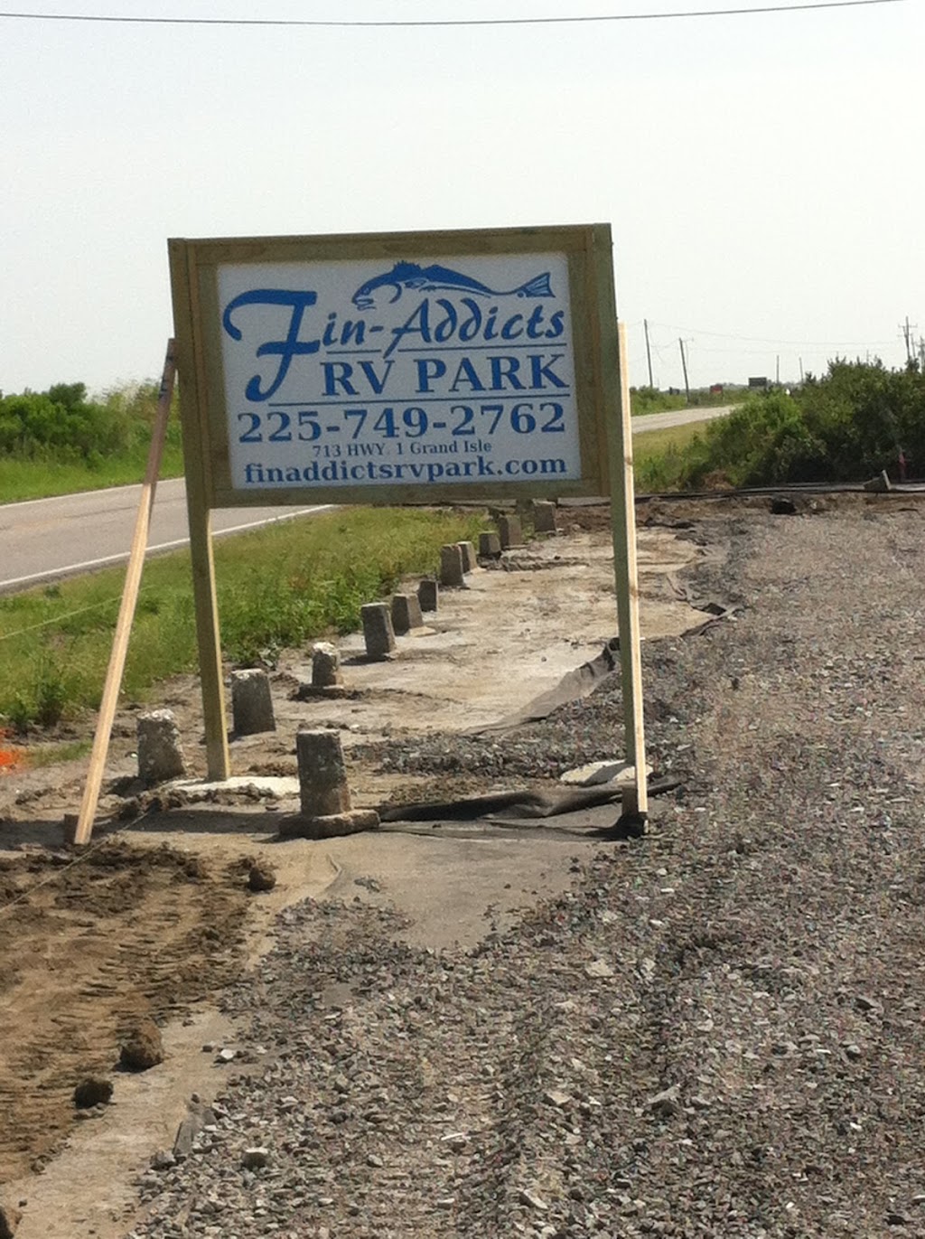 Fin-Addicts RV Park | 713 LA-1, Grand Isle, LA 70358, USA | Phone: (225) 229-5270