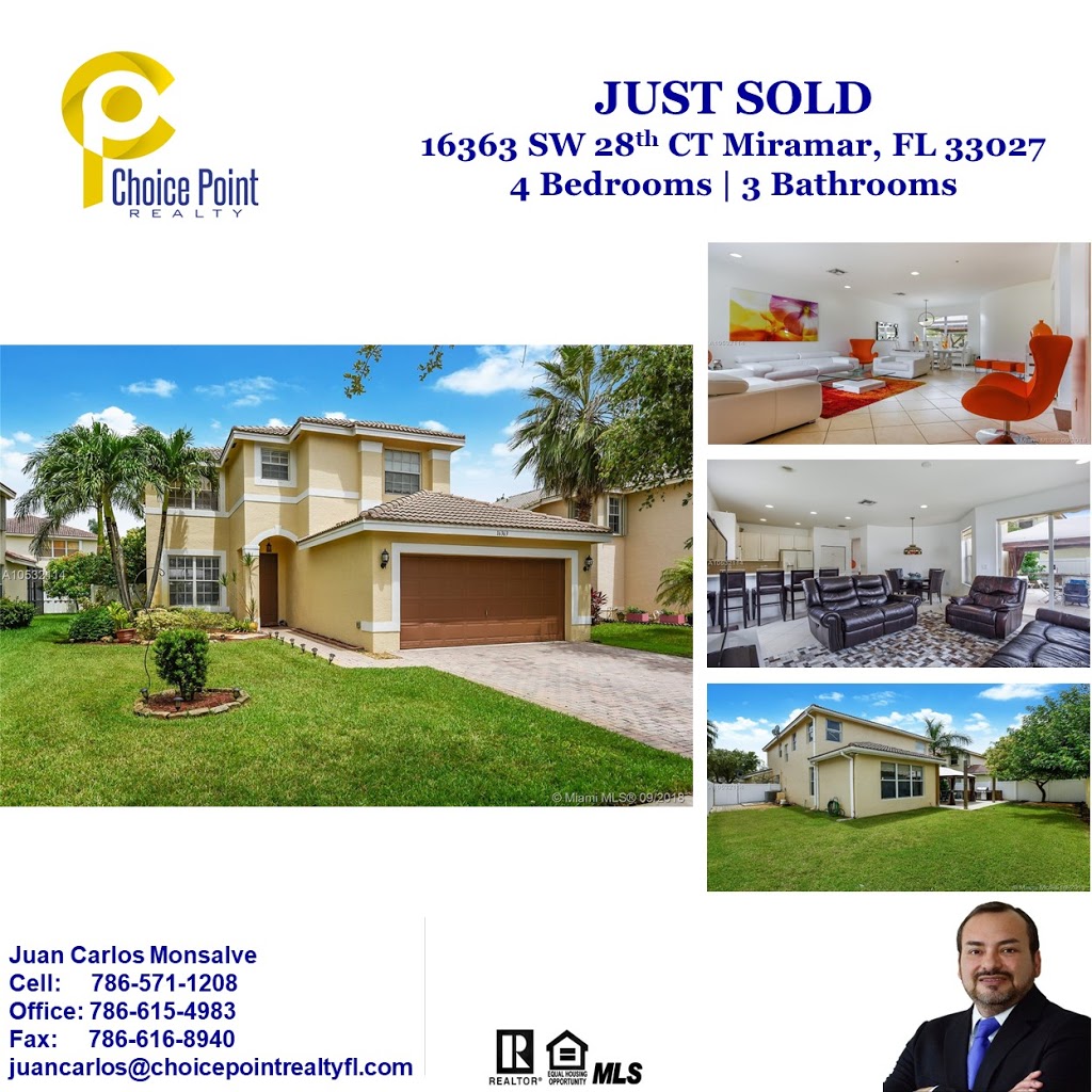 Juan Carlos Monsalve Realtor | 15190 SW 122nd Ave #3108, Miami, FL 33186, USA | Phone: (786) 571-1208