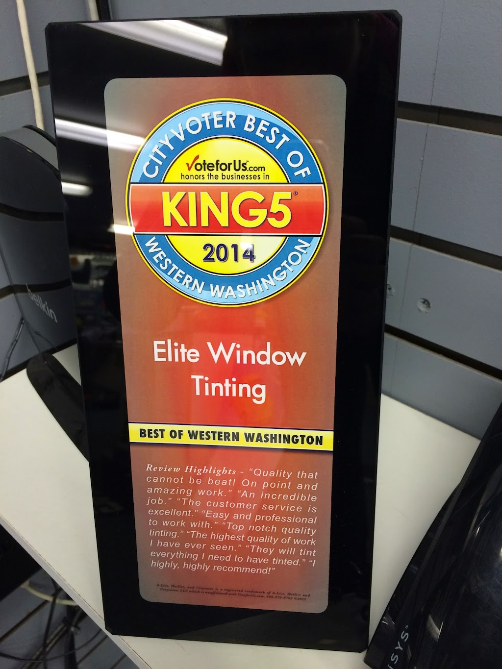 Elite Window Tinting | 6923 Evergreen Way suite a, Everett, WA 98203, USA | Phone: (425) 347-4277